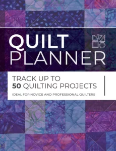 Quilt planner cover